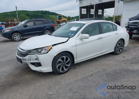 2016 Honda Accord Ex из США, поврежденный, VIN 1HGCR2F09GA016449